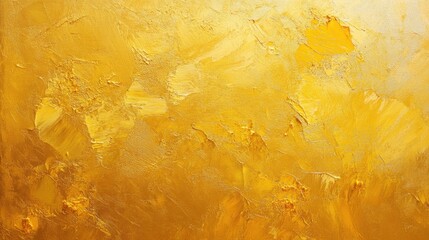 Poster - Abstract artistic painting featuring a golden textured background Oil on canvas with expressive brushstrokes suitable for various applications like wallpapers posters and murals