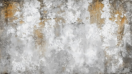 Poster - A wall with a lot of spots and a few lines. The wall is white and has a lot of texture