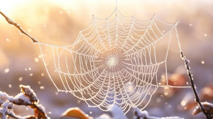 Sticker - Frozen Veil, Snowflakes