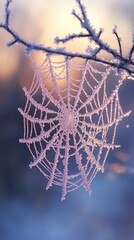 Sticker - Frozen Veil, Snowflakes