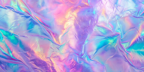 Poster - The vibrant and shimmering surface displays beautiful hues of pink, blue, and purple, creating an eye-catching effect that enhances artistic projects