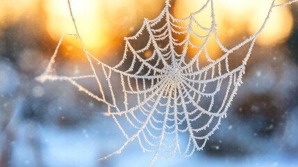 Poster - Frozen Web, Frost