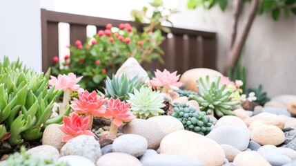 Aufkleber - Close Up of a Rock Garden