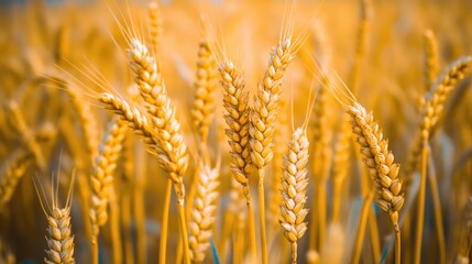 Poster - Close Up of Yellow Wheat Ears