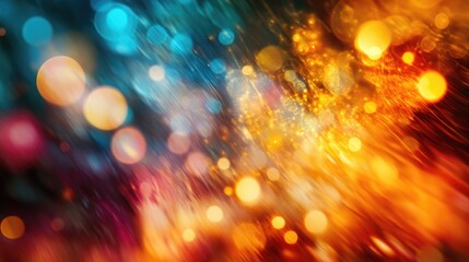 Aufkleber - Beautiful abstract fantasy composition featuring a blur effect