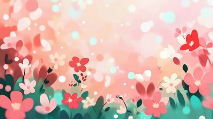 Aufkleber - Blurred Bokeh Background