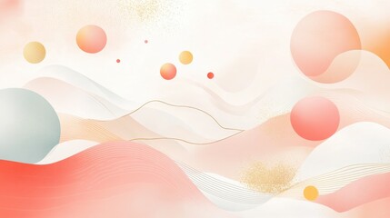 Aufkleber - Beautiful Fantasy Background In Soft Pastel Colors With Brightness And Bokeh White Gold And Pink Pastel Abstract Background For Banner Featuring Copy Space