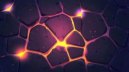 Aufkleber - Abstract dark stone texture background featuring geometric shapes and subtle warm illumination