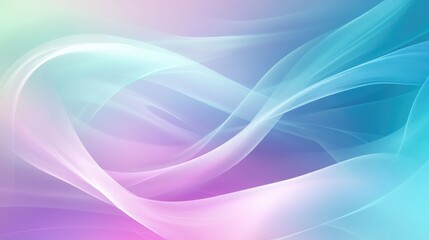 Aufkleber - Abstract Vivid Gradient Color Modern Style Airy Wallpaper Background Design Dynamic Light Effect Soft Backdrop Light Blue Teal Green Violet Purple Pink Blurry