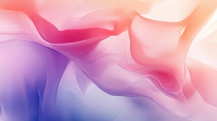 Aufkleber - Abstract hues with a soft indistinct background