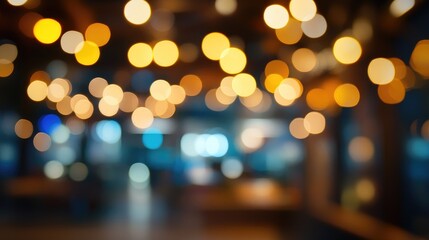 Poster - Blurred Background of a Retail Space