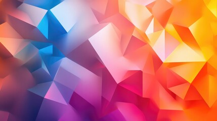 Aufkleber - Abstract geometric texture featuring a vibrant blurred background with gradient effects ideal for gift wrapping paper textiles digital printing or brochure design