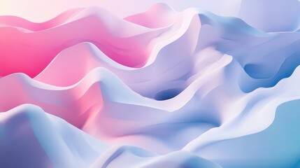 Aufkleber - Abstract White Exotic Wave Background In 3D 4K Wallpaper Art Futuristic Architectural Background Created With 3D Illustration Suitable For Banner Use