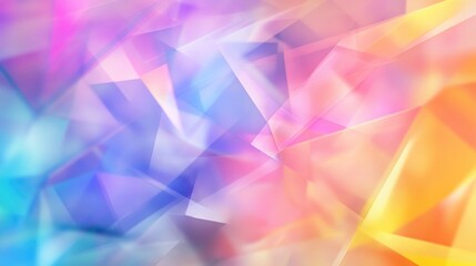 Aufkleber - Abstract geometric texture featuring a colorful blurred background with a gradient effect ideal for themes textiles templates or fashion design