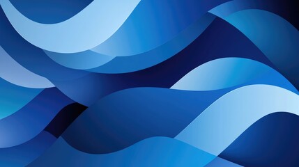 Aufkleber - Abstract background in various shades of blue
