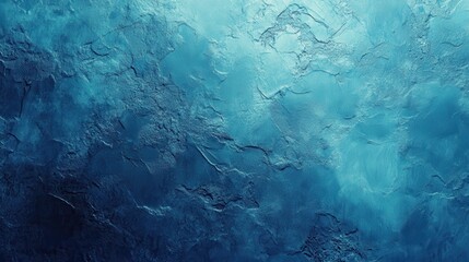 Poster - Blue gradient texture with grainy surface