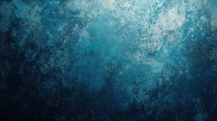Poster - Blue gradient texture with grainy surface