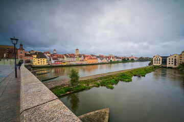 Skyline von Regensburg 