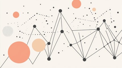 Poster - Graph with a simple line ascending against a clean background, showing incremental market expansion.