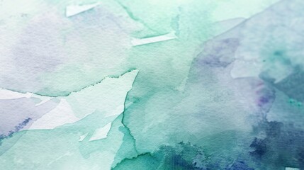 Sticker - Soft Watercolor Background in Pastel Shades