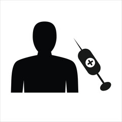 Wall Mural - simple medical icon