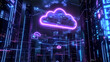 © aironamad - Embracing the Future of Cloud Technology in a Vibrant Cityscape