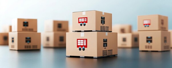 ai-driven logistics, autonomous delivery, futuristic supply chain