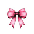 © MNFTs - A beautiful pink bow, perfect for decorations, gifts, or creative projects, adding a touch of charm and elegance.