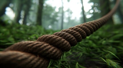 Poster - Rope in Forest.