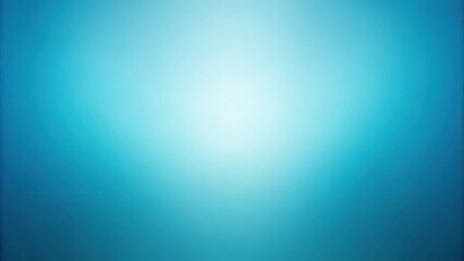 Canvas Print - soft dreamy blue gradient background with noise grain effect texture