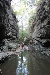 cascata das virgens em três marias, minas gerais 