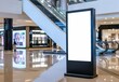 © Master-L - Mock up, empty digital billboard in shopping mall