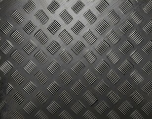 diamond plate metal background brushed metallic texture 3d rendering