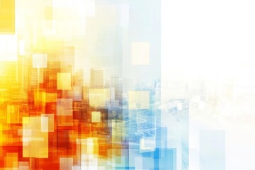 Poster - Abstract Modern Business Background. Generative AI.