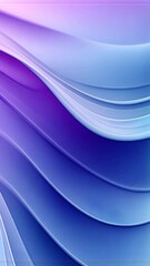 Aufkleber - Abstract wave patterns in purple and blue hues