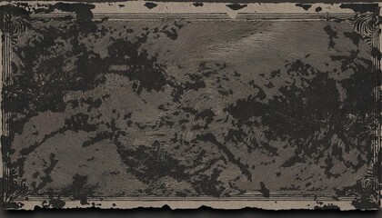 Poster - Vintage textured background with abstract patterns