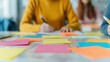 © crazyass - Apprentices Engaged in Team Project, showcasing collaboration and learning, with ample space for text, emphasizing teamwork and skill development in a dynamic setting