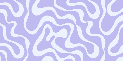 Aufkleber - Psychedelic trippy y2k retro background vector design. Groovy abstract hippie pattern. Cool geometric wave texture.