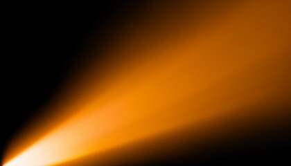 Wall Mural - transparent orange light leak effect overlay