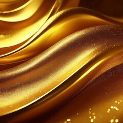 Wall Mural - gold glitter abstract background golden glitter texture christmas abstract background golden wave li