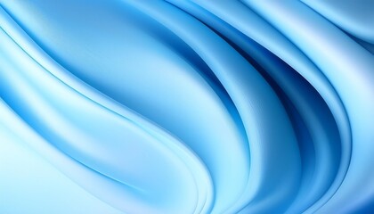 Wall Mural - abstract light blue wave smooth background