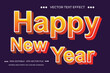 © Nipa - Editable text effect new year design template