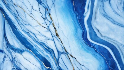 Wall Mural - elegant blue marble texture abstract background design