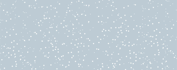Wall Mural - white snow. falling snow on blue background. winter background. christmas pattern with snow and snow