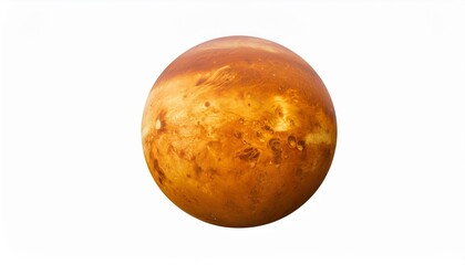 Wall Mural - the planet venus is entirely isolated on transparent
