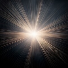 Wall Mural - bright light shines on dark background