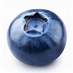 Wall Mural - blueberry berry isolated on white background