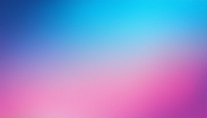 Wall Mural - gradient blue and pink grainy texture background