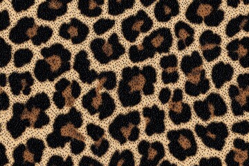 animal print textile texture. leopard fur background , isolated on white background, , copy space fo