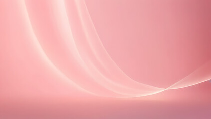 Wall Mural - soft pink light creating romantic dreamy background